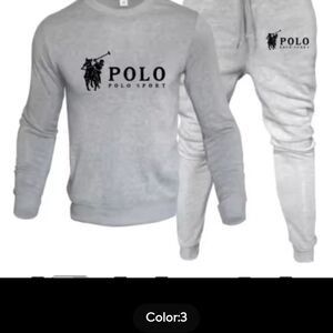 Polo Sport Gray Sweatshirt and Joggers Set
